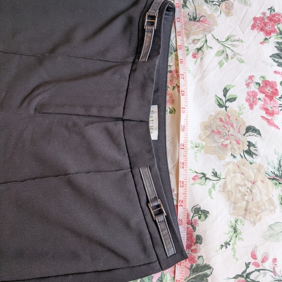 Laura Elegant Black Trousers - Picture 3 of 5